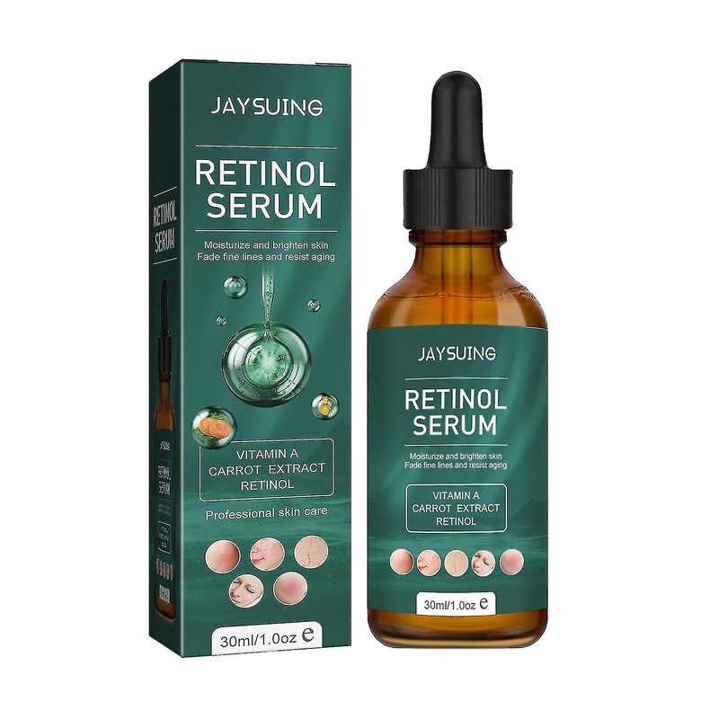 Jaysuing Retinol Essence Facial Anti-wrinkle Smoothen Fine Wrinkles Brightening And Firming Elastic Tender Anti-early And Old Pore Collection