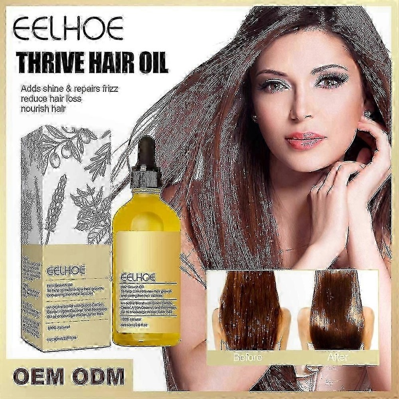 Natural Hair Growth Oil Kit – 2 Pack Herbal Essential Treatment for Fuller and Thicker Hair Care Solution