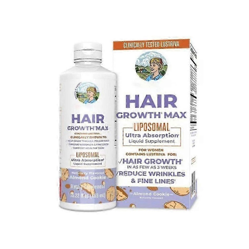 NEW Mary Ruths Womens Hair Growth MAX Lipsomal With Lustriva (15.22 Fl Oz.)