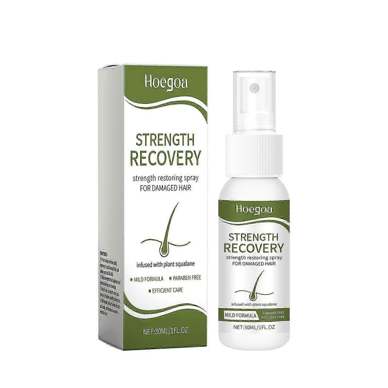 No-wash hair care spray nourishes natural fluffy and smooth shine No-wash hair care spray