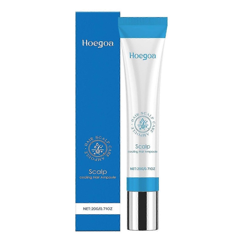 Scalp Cooling Hair Growth Serum Roller, Scalp Cooling Hair Ampoule for Men Women, Hair Loss Treatmen
