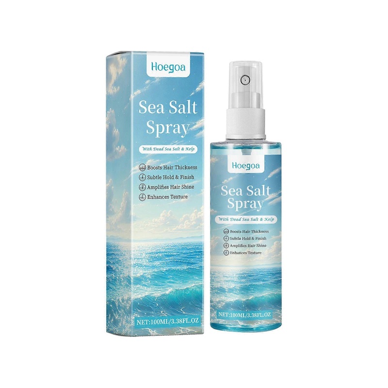 SeaSalt Spray For Hair Women Men No-Oil No-wash Hair Care Smoothly And Refreshing Dry Hair Natural Styling 100ml