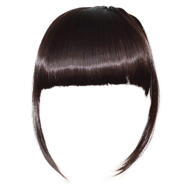 wigs Braid Hairband Synthetic Bangs Heat Resistant Bangs Hair Extensions for Lady