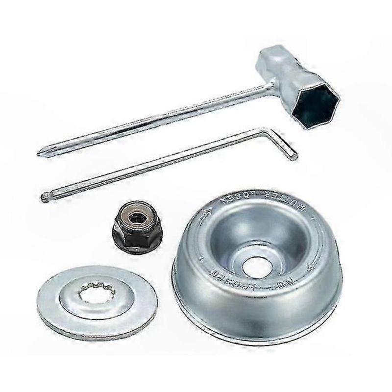 5-Piece Trimmer Repair Kit with Protective Cover and Blade for STIHL FS Series Models FS120, FS130, FS130R, FS200, FS250, FS55