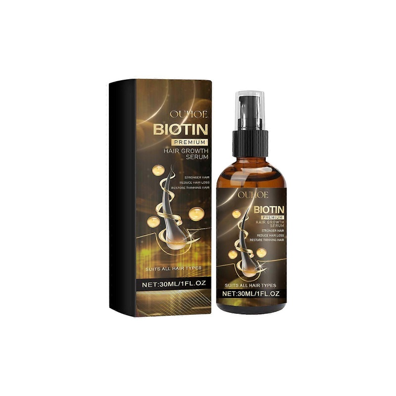 Biotin hair essence hair nourishing scalp massage care hair care essential oil 30ml