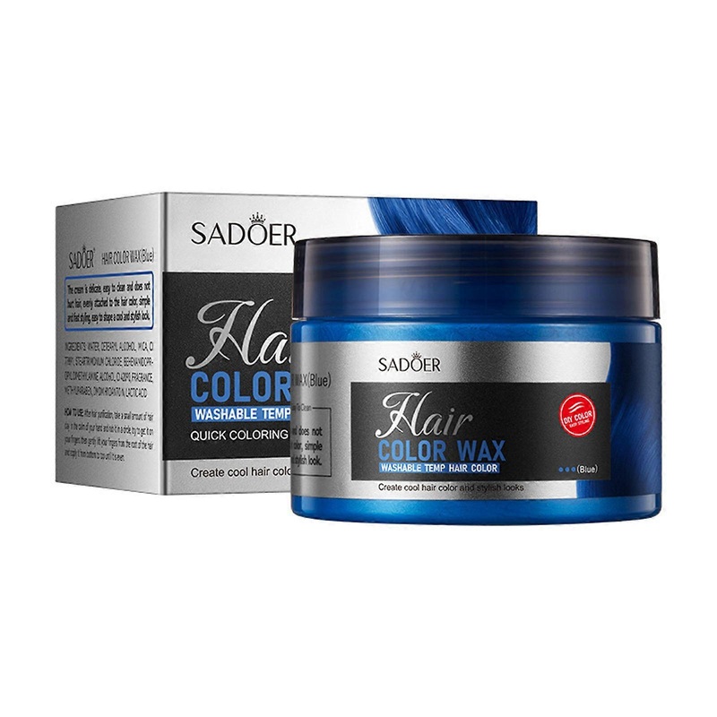 Color Hair Clays Styling Natural Volume Hair Wax Quick Shaping Matte Moisturizing Hair Clays