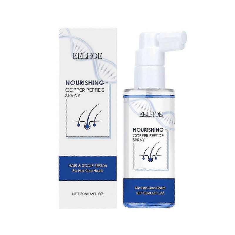 Eelhoe Blue Copper Peptide Hair Care Spray Nourishing Hair Soft Hair Luster Moisturizing Hair Conditioner Spray