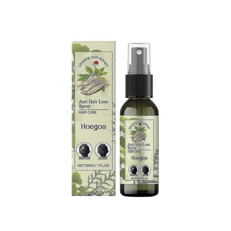 Hoegoa Ginseng Hair Care Spray Herbal Essence Hair Care Moisturizing Soft And Bright Hair Care Spray~A