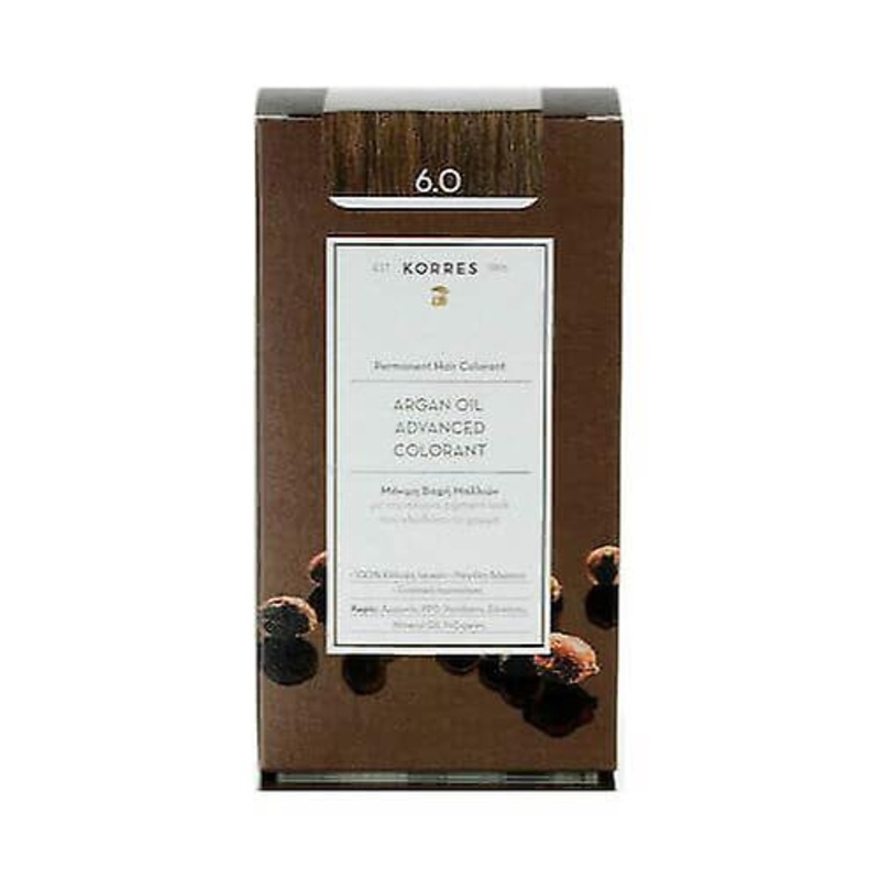 Korres Argan Oil Advanced Colorant with Pigment-Lock Technology 6.7 Cocoa, 50ml