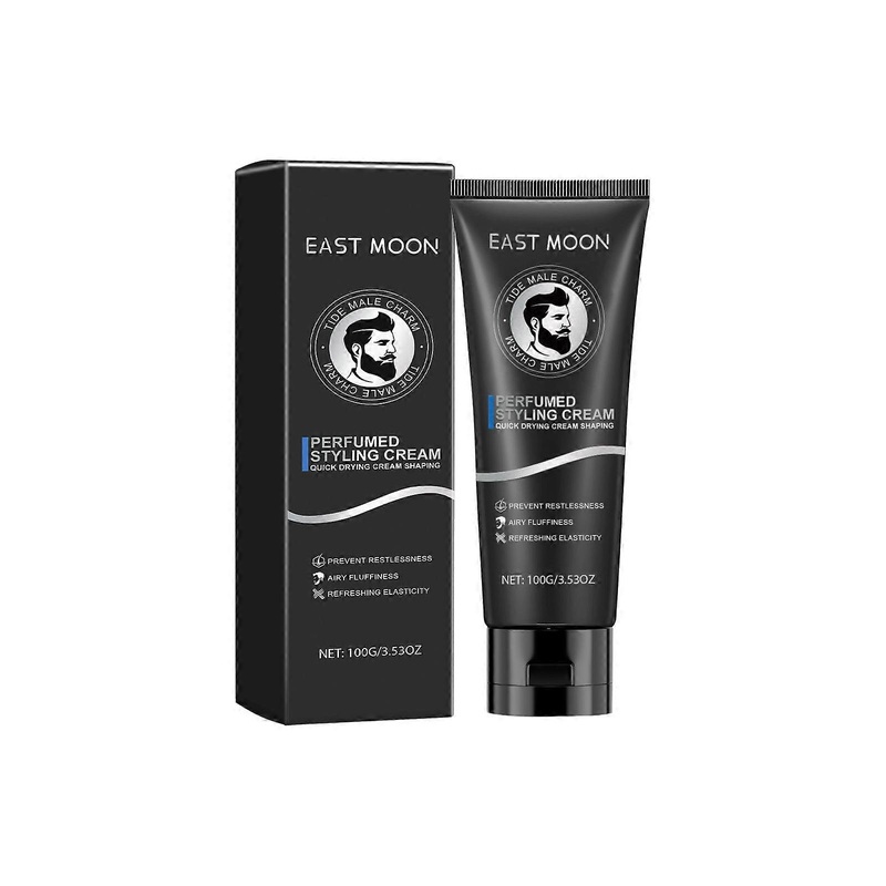 Men’s Fiber Cream Like Hair Gel With Medium Hold And Natural Glowly Men’s Aromatherapy Styling Cream 100g