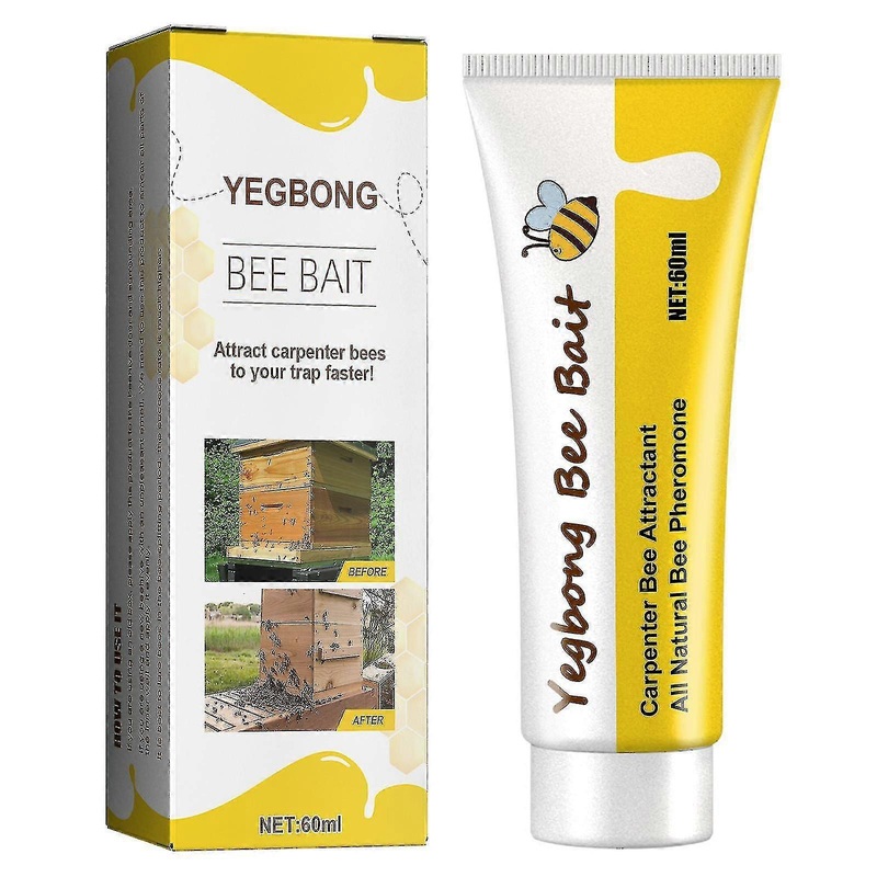 Yegbong Bee Attractant Bee Trap Melon Orchard Adhesive Needle Lure Beekeeping Tools