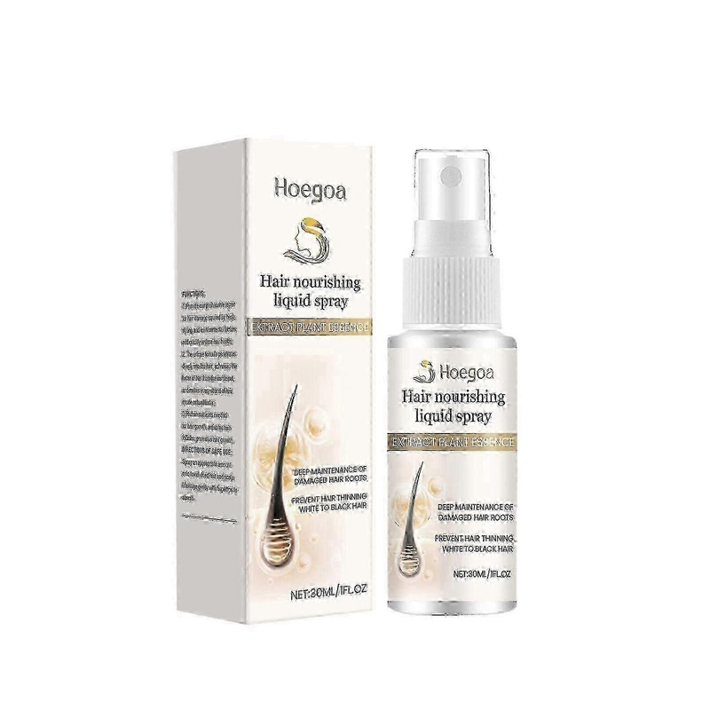 Hoegoa Hair Care Spray Nourishing Soft Hair Scalp Massage Moisturizing Hair Care Essential Oil