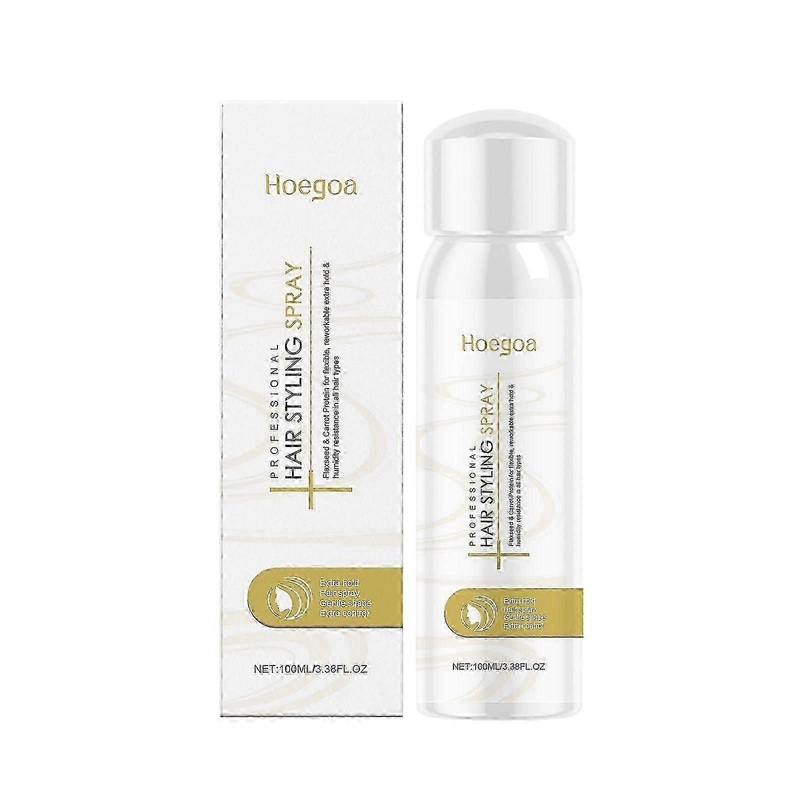 Hoegoa Hair Nourishing Styling Spray Shaping Fluffy Gentle Cleansing Hair Refreshing Hair Care Spray