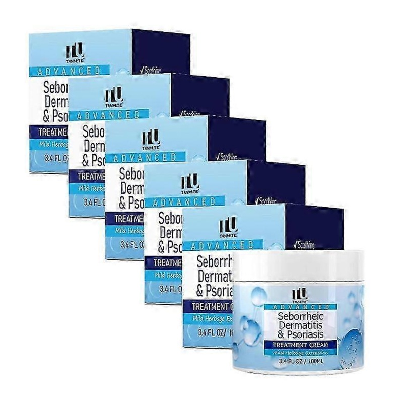 1-5x Seborrheic Dermatitis Cream, Anti Fungal Shampoo, Scalp Treatment For Psoriasis, Folliculitis, Dry Scalp