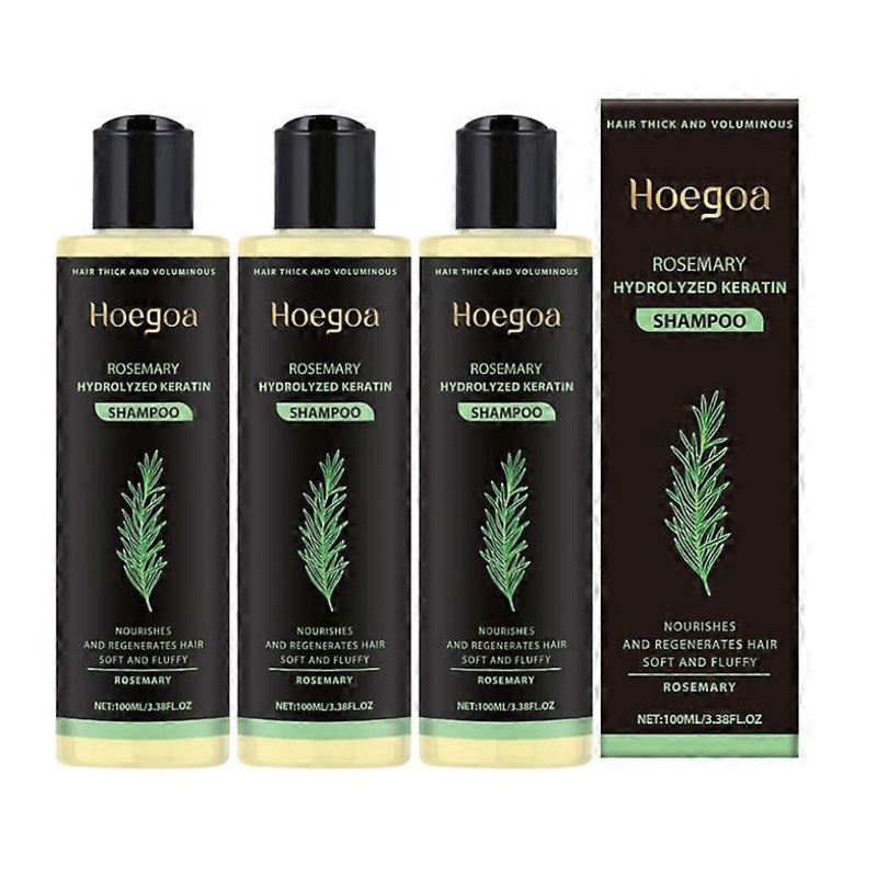 1/2/3PCS Tgideas Rosemary Anti-Hair Loss Shampoo + Caviar Hair Mask Set, Boost Hair Growth, Control Oil & Dandruff, Soothe Scalp Irritation & Restore